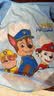 汪汪队立大功（PAW PATROL）儿童罩衣防水画画衣围裙吃饭围兜无袖幼儿园反穿衣A1173蓝色 M 实拍图