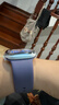 Apple/苹果 Watch S11 智能手表GPS+蜂窝款46毫米银色铝金属表壳雾紫色运动型表带S/M MFDK4CH/B 实拍图