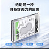 奥睿科（ORICO）Type-C移动硬盘盒2.5英寸USB3.1Gen2/10Gbps笔记本台式固态机械SSD外置盒 全透明2139C3-G2 实拍图