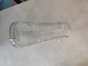 特大号玻璃花瓶桌面插花水养鲜花富贵竹高花瓶ins风客厅装饰摆件 【21高透明】大号锥桶竖条纹 实拍图