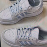 adidas ENTRAP美式校园风运动少年感复古篮球风板鞋男女阿迪达斯 白色/浅蓝/灰色   42.5 实拍图