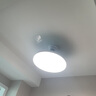 欧普照明（OPPLE）风扇灯遥控空调搭子照明Ra98餐厅卧室电风扇护眼低噪42寸 冰风白 实拍图