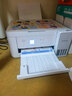 爱普生（EPSON）【6代新品】L4356墨仓式彩色无线AI学习打印机一体机家用/办公  L4266升级版(自动双面 液晶屏 白) 实拍图