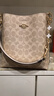 蔻驰（COACH）【品牌直供】奢侈品女包MOLLIE手提斜挎水桶包CBQ33 生日礼物 实拍图