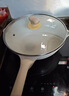 炊大皇炒锅 麦饭石色聚油不粘锅多功能少油烟炒菜锅平底30cm 电磁炉通用 实拍图