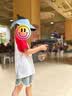 汪汪队立大功儿童空顶棒球帽防晒男童女童鸭舌帽子宝宝遮阳帽 浅蓝色 实拍图