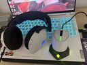 外星人（Alienware）610M+520H 鼠标耳机套装（无线游戏鼠标 电竞耳机）RGB高端电竞外设 送女友 节日礼物 白色 实拍图
