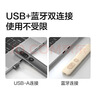 得力（deli）充电款激光翻页笔蓝牙/USB连接 教师用翻页笔PPT演讲笔投影遥控器无线演示笔 卡其色磨砂NS100-1 实拍图
