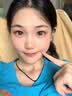 可啦啦美瞳半年抛美芝芝自然甜美彩色隐形眼镜1片装浓浓厚巧200度 实拍图