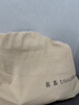 裘真【宋佳同款】植鞣羊皮信使双肩包横款大容量上班通勤休闲背包新款 大象灰-大号 实拍图