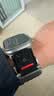 奥鲁姆（AULUMU）C03【新品】适用苹果手表表带apple watch ultra4/3/2/1 s11/s12钛合金尼龙磁吸表带 超薄运动表带 黑色表带【银扣】不含手表 实拍图