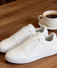 彪马（PUMA）经典休闲小白鞋男女款新款夏季运动板鞋CAVEN 384953 白-白-银色-02 42 【偏小,建议拍大半码】 实拍图