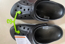 卡骆驰（CROCS）贝雅卡骆班洞洞鞋|205089 深蓝/辣椒红-4CC   40 (250mm)   实拍图