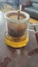 古德窑 茶壶泡茶壶茶水分离飘逸杯2025新款玻璃内胆一键过滤泡茶杯茶具 胡桃木玻璃烟灰款飘逸茶壶 650ml 实拍图