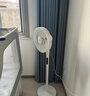 美的（Midea）【飓风节能】七叶柔风立式电风扇/家用轻音落地扇/台式小型风扇/大风力遥控定时摇头风扇 SAH35BSJ 实拍图
