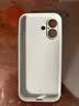 品胜【相机按键全包】适用iPhone17手机壳苹果17保护套亲肤柔性液态男女款超薄全包软壳保护套灰色 实拍图