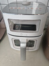 美的（Midea）【价保618】0氟新风炎烤空气炸锅家用 6.5L大容量多功能免翻面双可视空气炸锅蒸烤一体烤箱KZC6521 实拍图