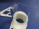 拓竹PLA Basic基础 3D打印耗材 高韧性易打印 RFID智能参数识别--净重1kg 玉石白10100 含料盘 实拍图