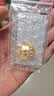 周大生黄金宝宝长命锁吊坠平安金锁挂坠送生日礼物 大版(不含链)3.79g 实拍图