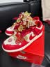 耐克NIKE女休闲板鞋 DUNK 运动鞋HF1986-100红38.5 实拍图