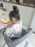 COOKSS宝宝罩衣吃饭围兜儿童围裙婴儿辅食男女宝宝饭兜防水防脏无袖夏款 实拍图