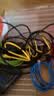绿联六类屏蔽网线 CAT6类千兆网络连接线 工程家用电脑宽带8芯双绞抗干扰成品跳线 黑10米55176 实拍图