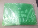20只装纽扣袋文件袋按扣袋透明资料袋文件包 办公袋子文件套创易文具 绿色 20个的价格 实拍图