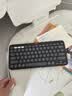罗技（Logitech）时尚系列K390无线蓝牙键盘 超薄便携 K380升级版 黑色 79键 实拍图