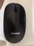 联想（Lenovo）无线鼠标 办公鼠标便携鼠标 笔记本鼠标 电脑鼠标 M26黑 带无线2.4G接收器 实拍图