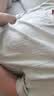 全棉时代【张凌赫推荐】春夏男女士睡衣情侣家居服套装抗菌针织舒弹透气 浮云灰（短袖短裤） L (女款165/男款175） 实拍图
