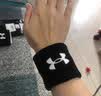 安德玛（Under Armour）护腕运动健身腕巾带羽毛球篮排网球医手腕扭伤用护具蓝色对装均码 实拍图