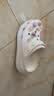 卡骆驰（CROCS）男女泡芙洞洞鞋户外休闲时尚厚底一脚蹬沙滩鞋 207521-100 34-35 实拍图