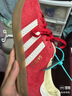 阿迪达斯（adidas）（adidas）三叶草男女鞋GAZELLE INDOOR低帮休闲鞋IF1808红白38.5 实拍图