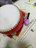 御马（YU MA）6寸小鼓 牛皮鼓儿童小鼓大鼓堂鼓锣鼓 乐器鼓 儿童敲鼓玩具鼓 实拍图