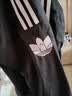 adidas宽松日常舒适运动夹克外套男女春季新款阿迪达斯官方三叶草   黑色（推荐选大一码)   XS 实拍图