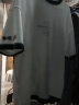 稻草人（MEXICAN）短袖套装男春夏动漫印花t恤衫男潮流青少年夏天衣服套装 白色 M 实拍图