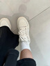 adidas ENTRAP美式校园风运动少年感复古篮球风板鞋男女阿迪达斯   米白色/灰色   36 实拍图