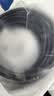 绿联六类屏蔽网线 CAT6类千兆网络连接线 工程家用电脑宽带8芯双绞抗干扰成品跳线 黑5米55174 实拍图