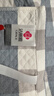 洁丽雅（Grace）纯棉枕巾全棉纱布防脱落枕芯盖巾 蓝格绑带52*78 实拍图
