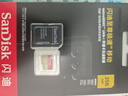 闪迪（SanDisk）256GB TF(MicroSD)内存卡4K极速金卡A2 V30 U3兼容大疆Pocket3/4P/Action 6运动相机/无人机存储卡 实拍图
