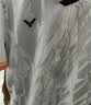 速干型新款羽毛球服套装男女款速干运动服短袖透气比赛 3113男款白色单上衣 XL 实拍图