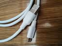 绿联安卓数据线MicroUSB快充线2A充电器线电源线车载线 适用华为小米vivo荣耀oppo手机 【多设备适用】白色-1米 实拍图