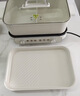 美的（Midea）[升级款]电火锅鸳鸯锅烤肉锅火锅0氟涂层超薄速沸电火锅多功能锅料理锅分体6.5L多用途锅DLS3322R2 实拍图