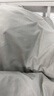 无印良品A类抗菌全棉被套单件100%新疆棉纯棉被罩被套150*200cm条纹灰 实拍图