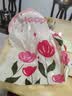 垃圾袋 加大加厚手提卡通免撕印花垃圾袋 45*45cm 双色花朵 1卷10只 实拍图