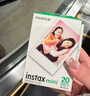 富士（FUJIFILM）【618惊喜开拍】 instax 3英寸立拍立得相机mini迷你相纸 一次成像胶片胶卷 3寸彩虹+相册*2【含10张彩虹相纸】 官方标配 实拍图