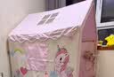 小斑鸠（little dove）儿童帐篷室内游戏屋/男女孩公主房玩具 独角兽(不含垫) 实拍图