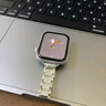 臣颂（CHENSONG）2026新款满天星 适用华为watch fit5Pro/5/fit4/4Pro手表表带 满钻款腕带高级感女生金属表链 银色 实拍图