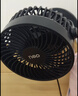 得力【行业TOP1-热销100W+】桌面usb风扇小型电风扇学生宿舍办公室工位寝室床头轻音小风扇-LK220黑 实拍图