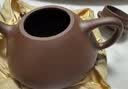 百年利永宜兴紫砂壶纯手工原矿紫泥子冶石瓢壶功夫茶具套装家用泡茶壶 单壶 230ml 实拍图